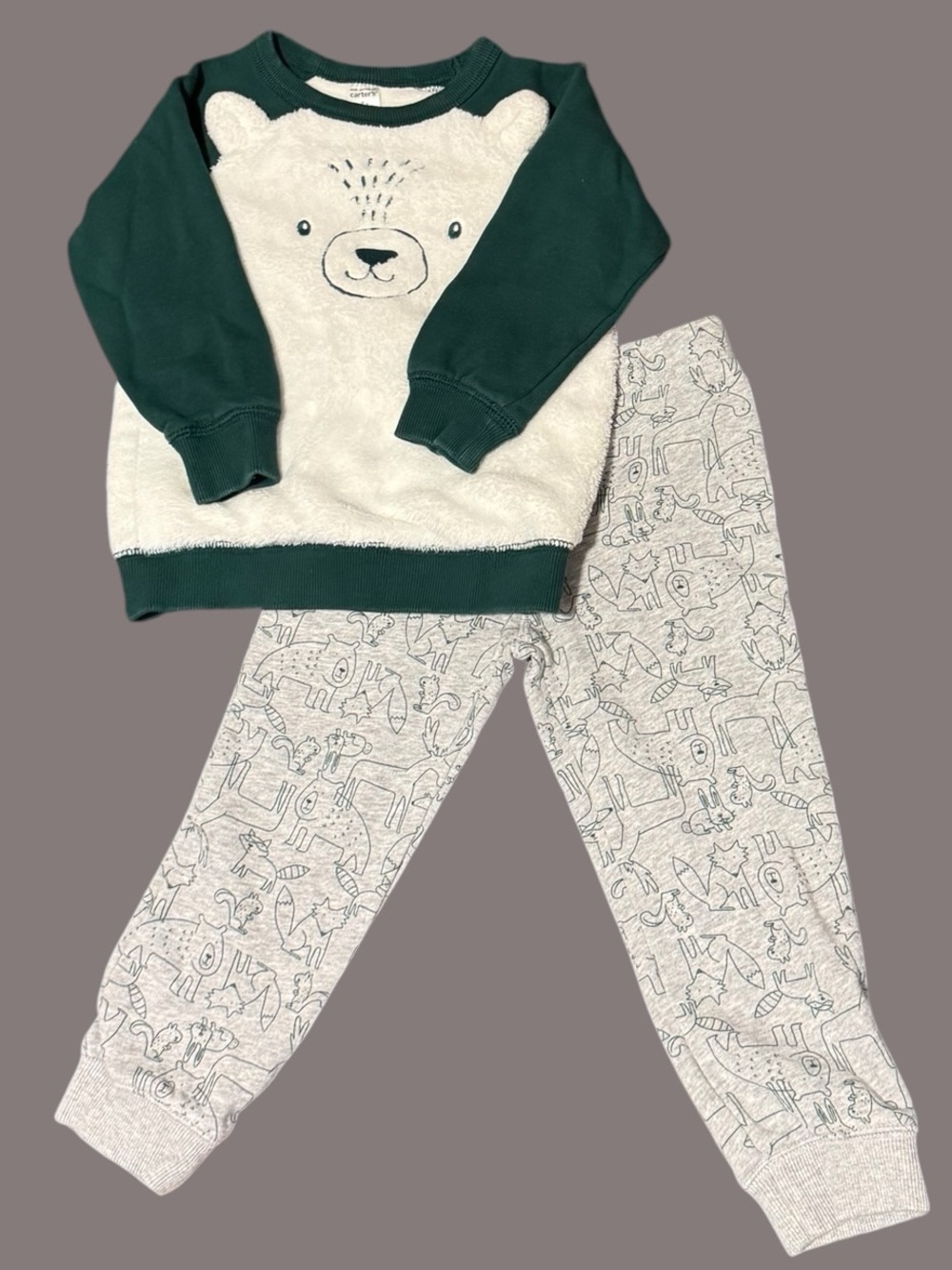 Carter’s Polar Bear & Wild Animals Outfit